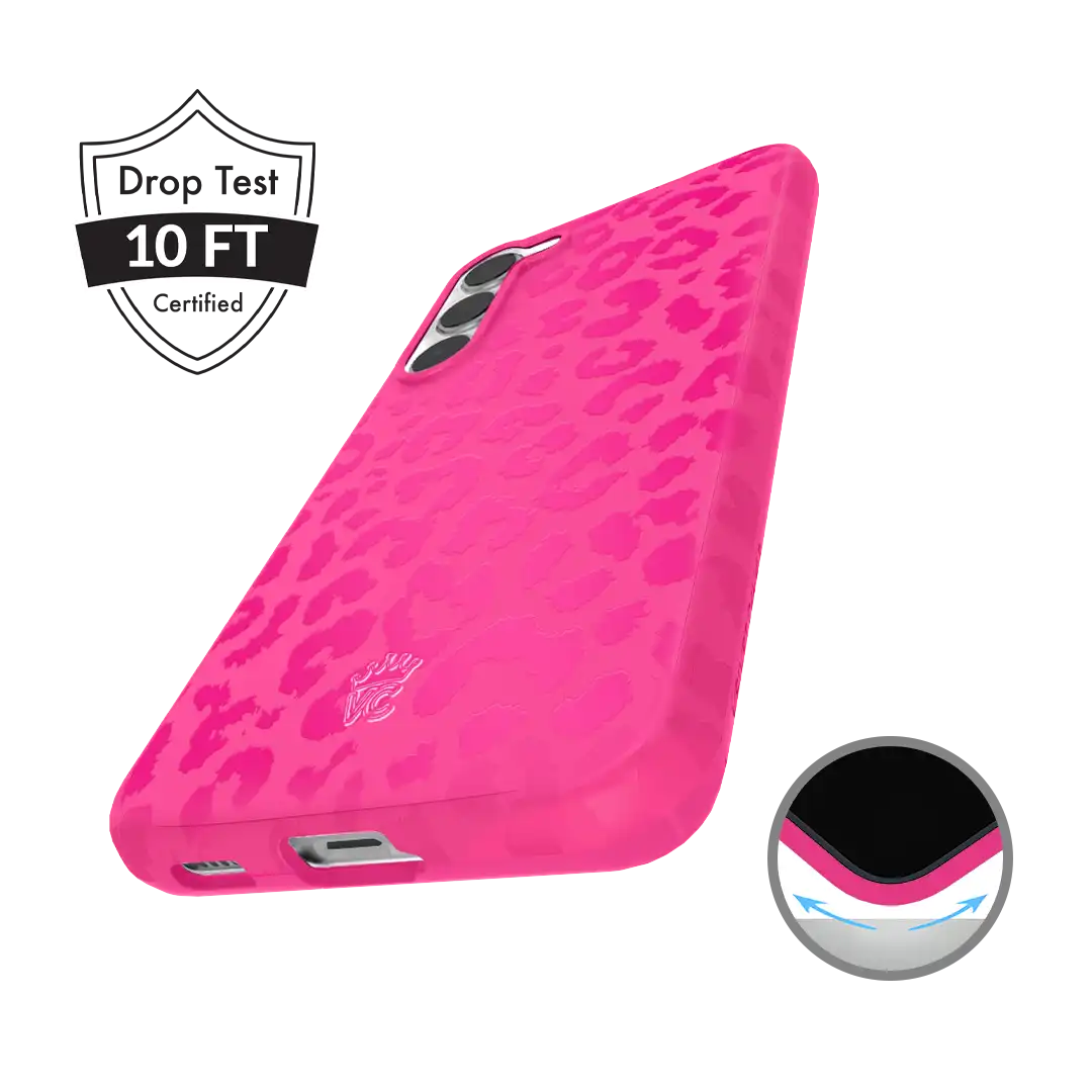 Even Hotter Pink Leopard Samsung Case