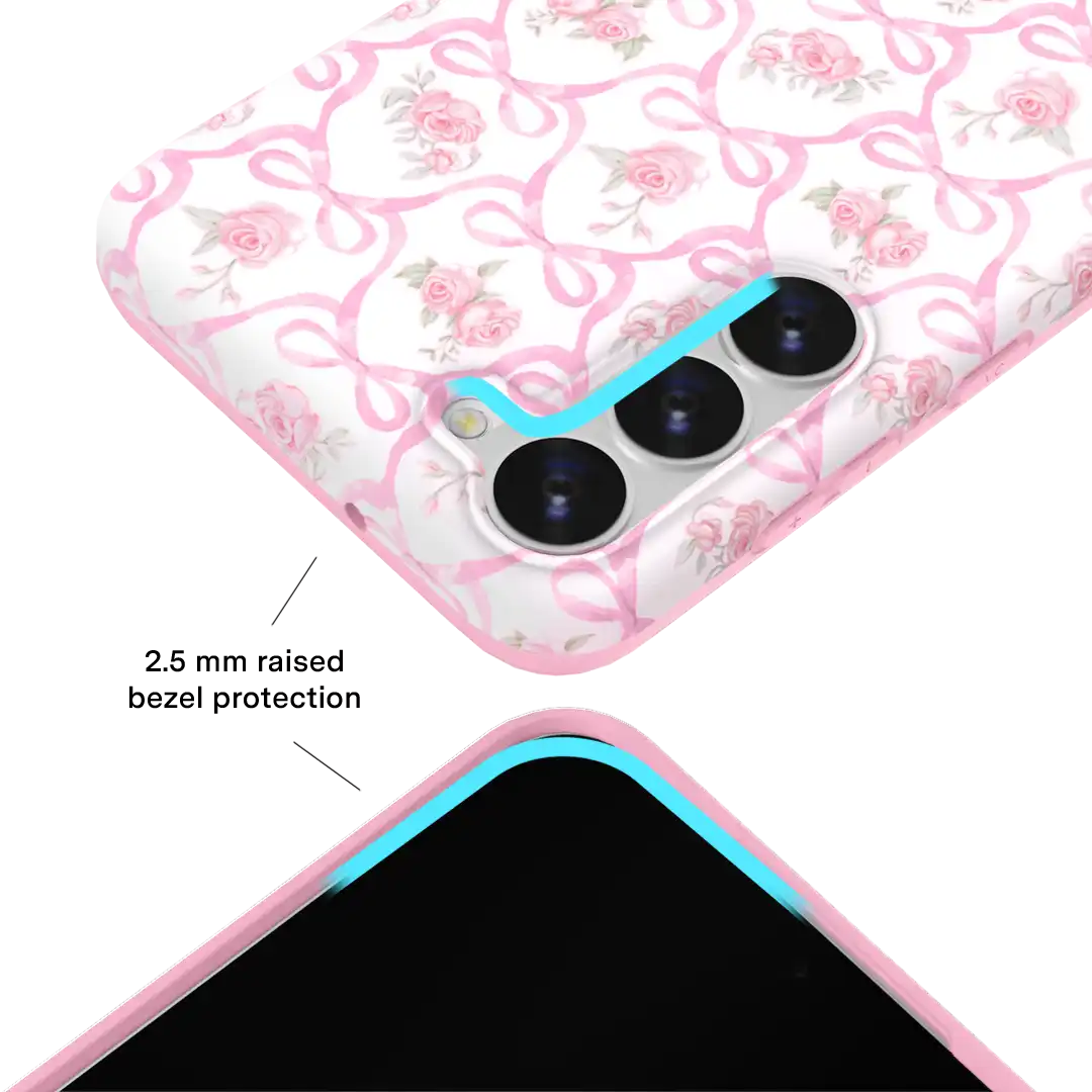 Lovely Pink Bows Samsung Case