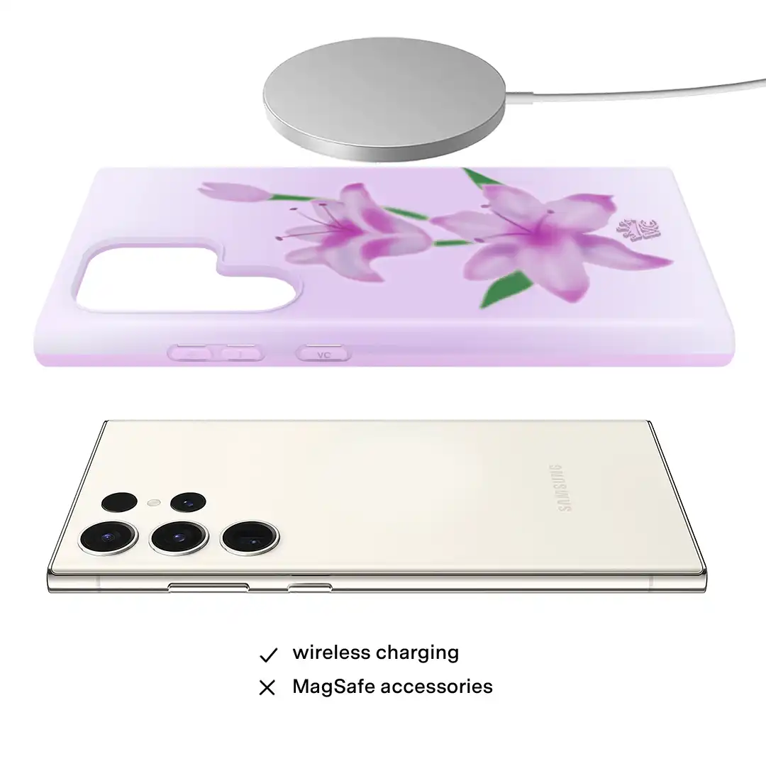 Love Spell Lily Floral Samsung Case