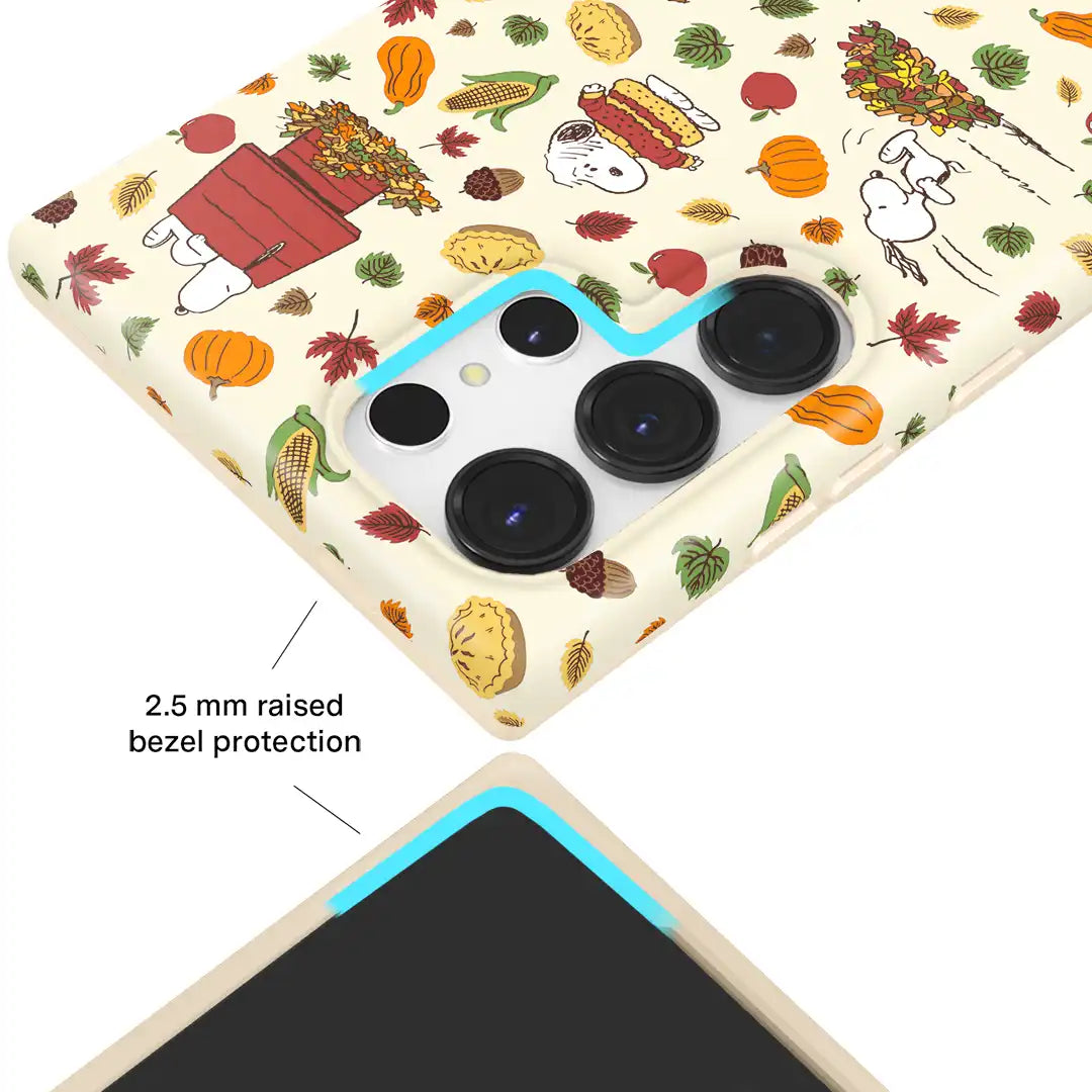 Snoopy Autumn Leaves Samsung Case