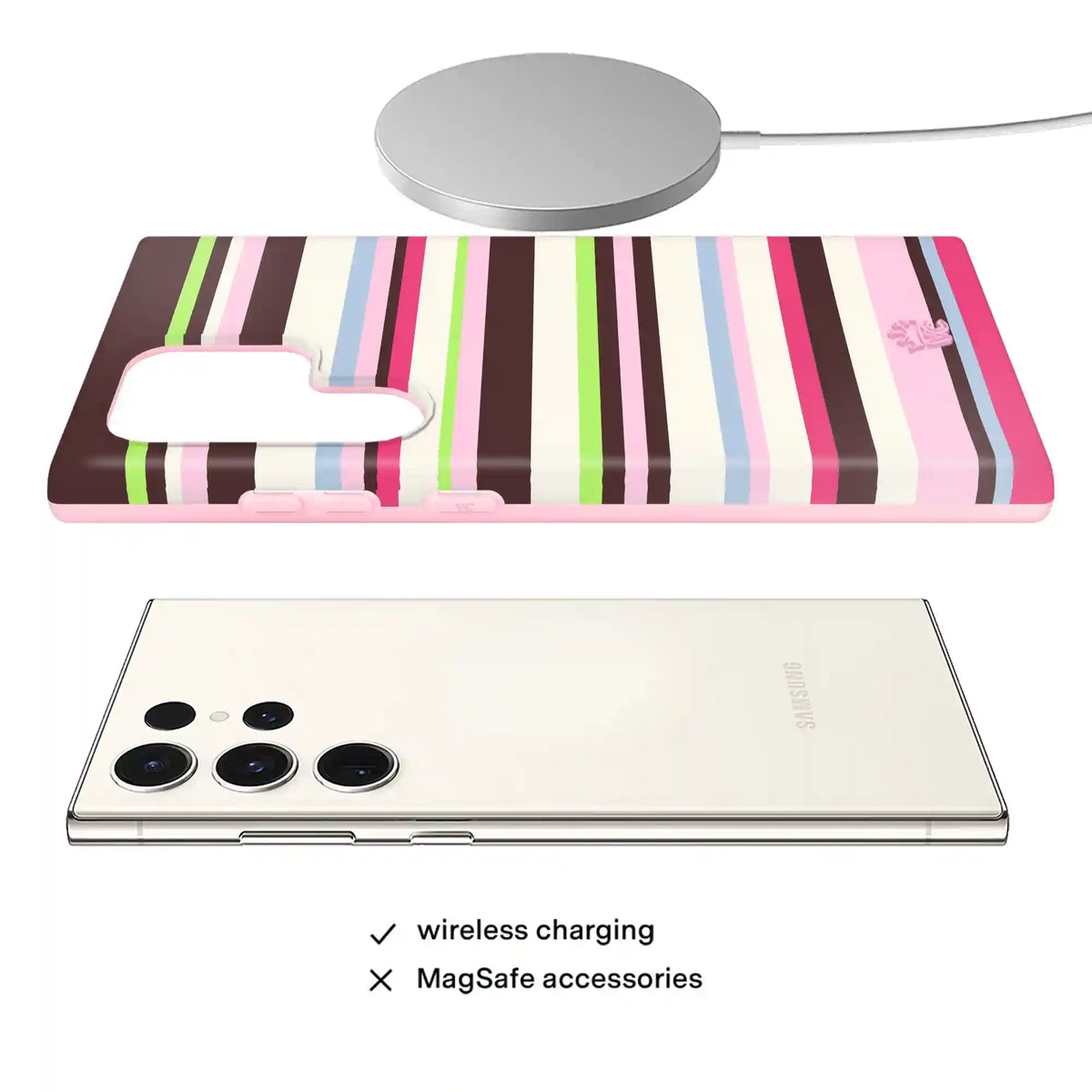 Sweet Treat Stripes Samsung Case