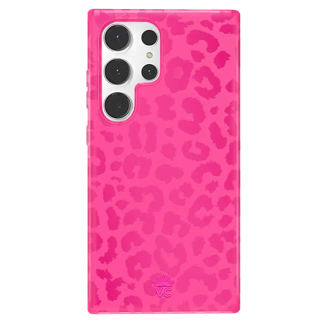Even Hotter Pink Leopard Samsung Case