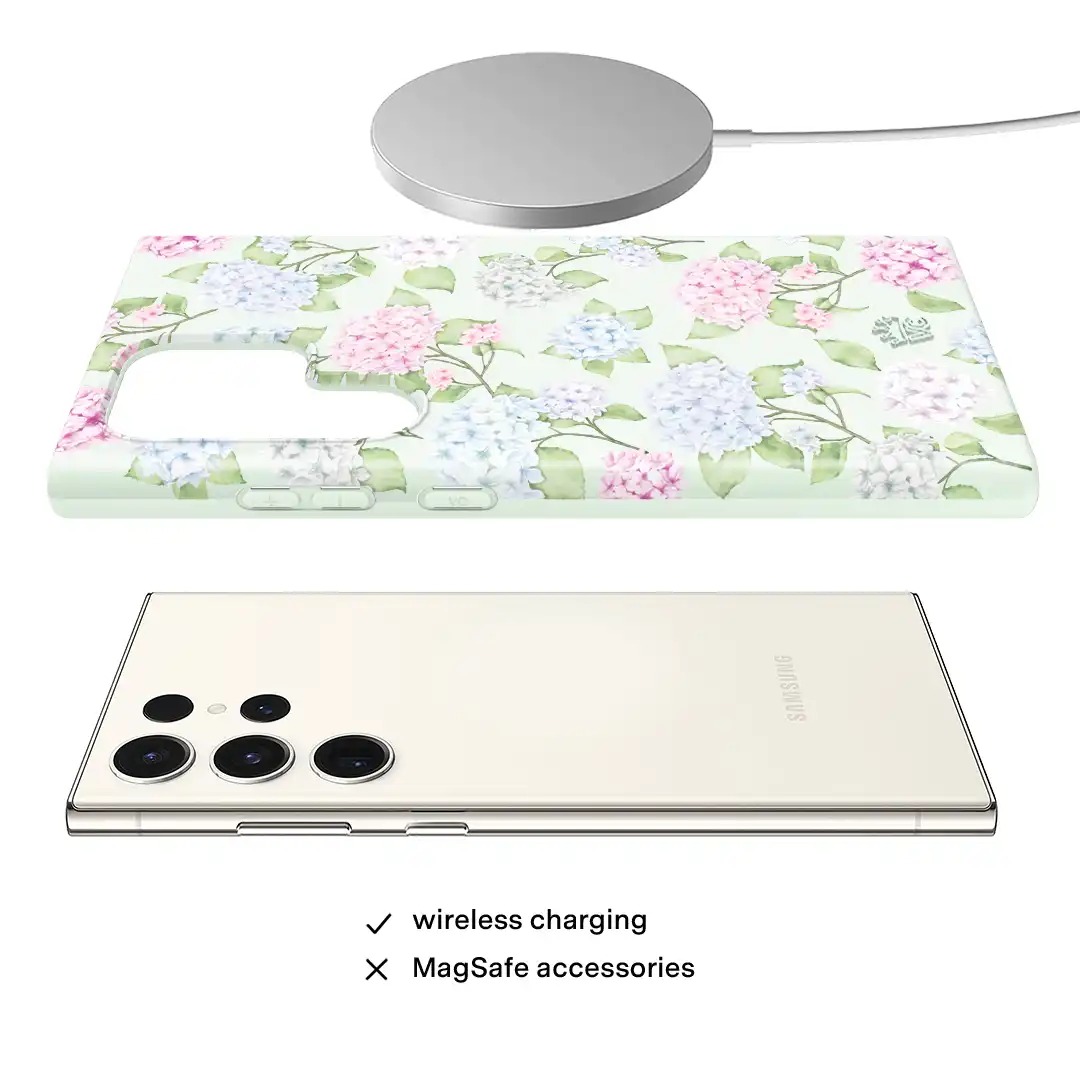 Hydrangea Floral Samsung Case