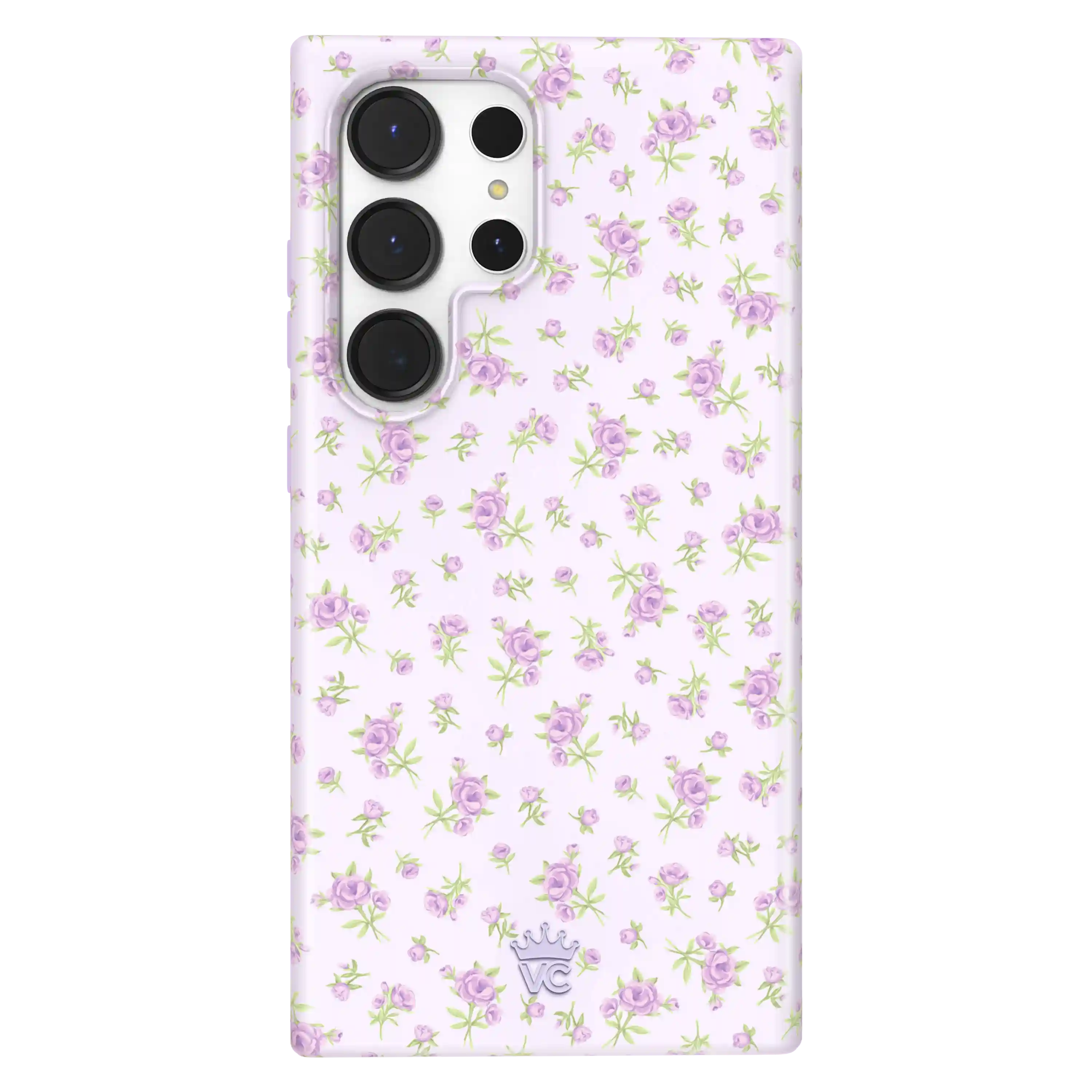 Dainty Lilac Floral Samsung Case