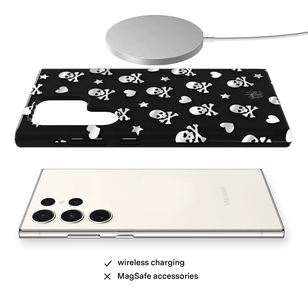 Chrome Skulls Samsung Case