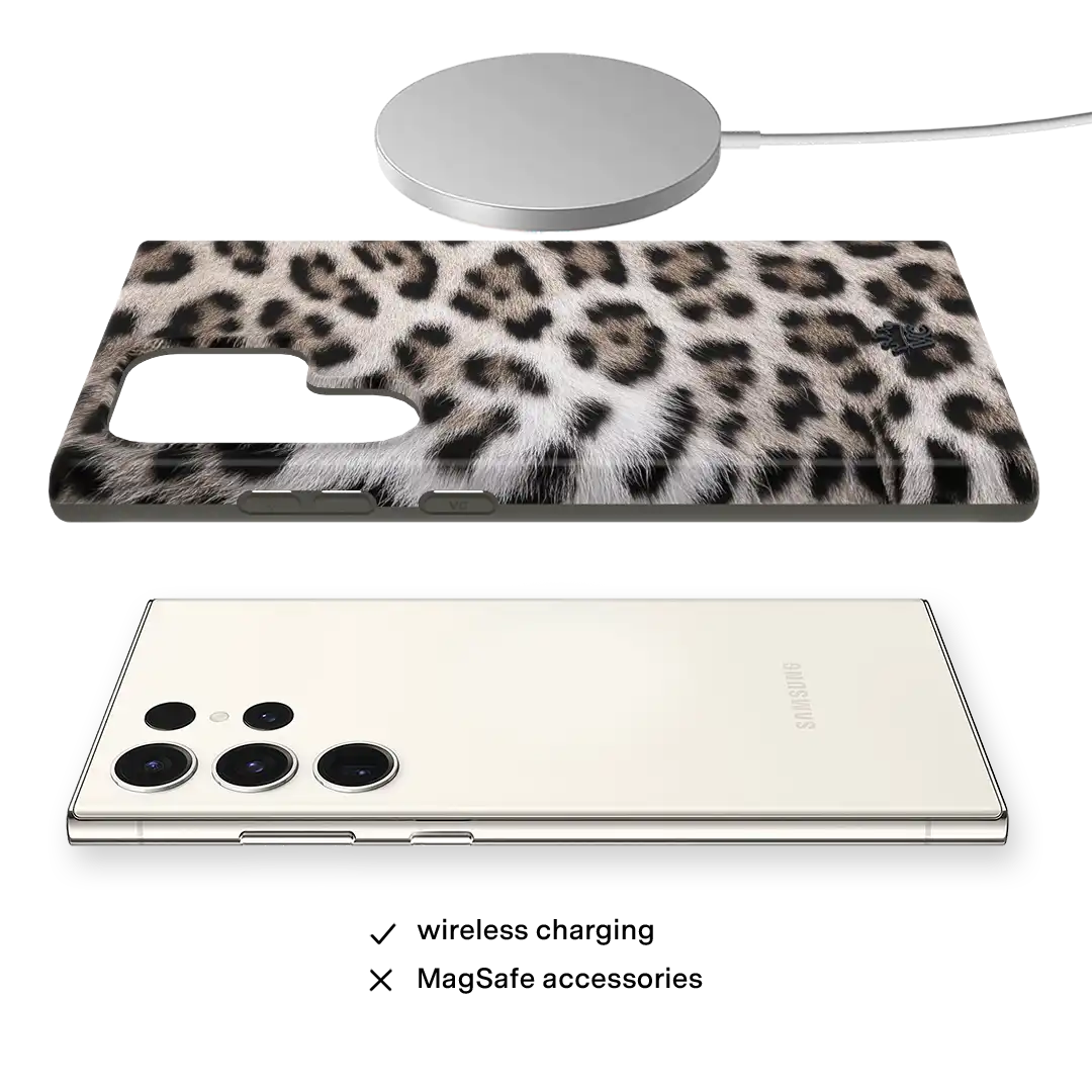 Arctic Leopard Samsung Case