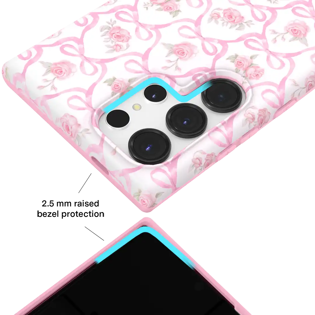 Lovely Pink Bows Samsung Case