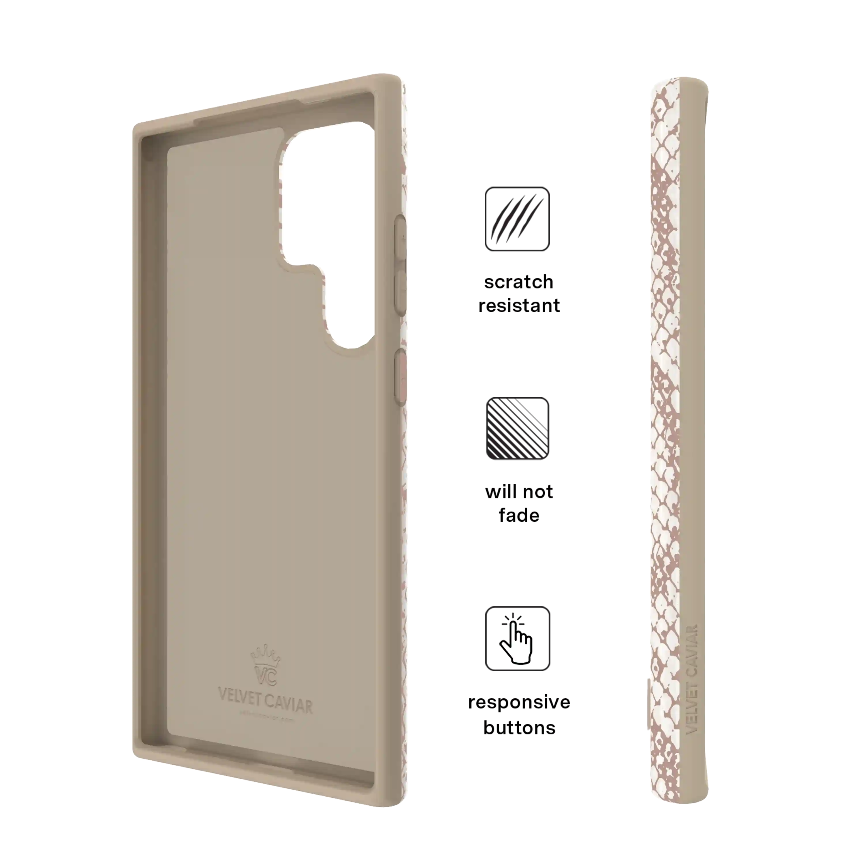 Nude Python Samsung Case