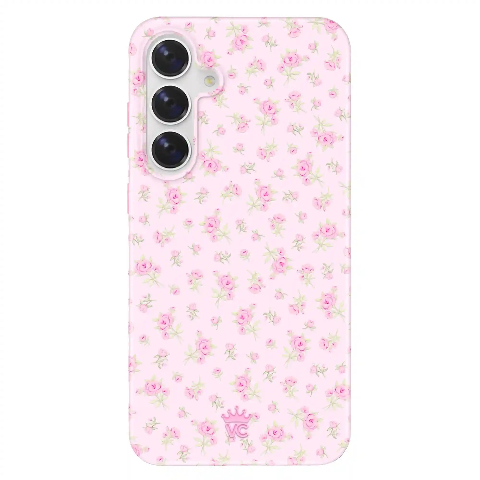 Dainty Pink Floral Samsung Case