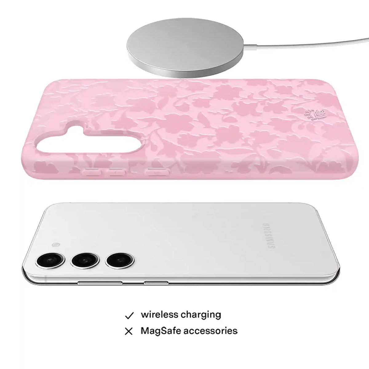 Magical Mauve Floral Samsung Case