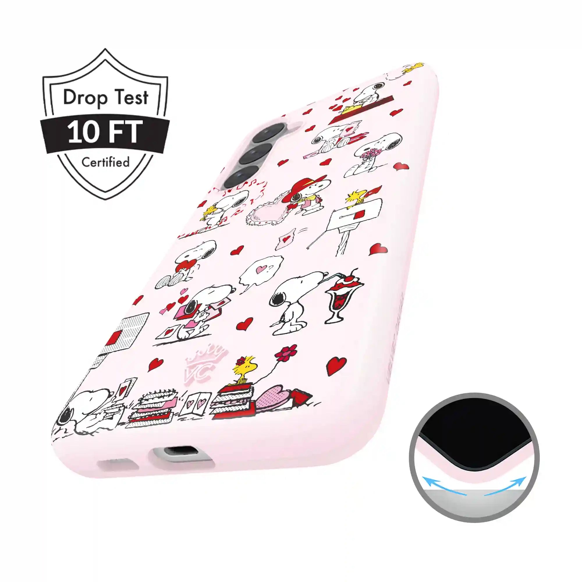 Snoopy Lovely Moods Samsung Case