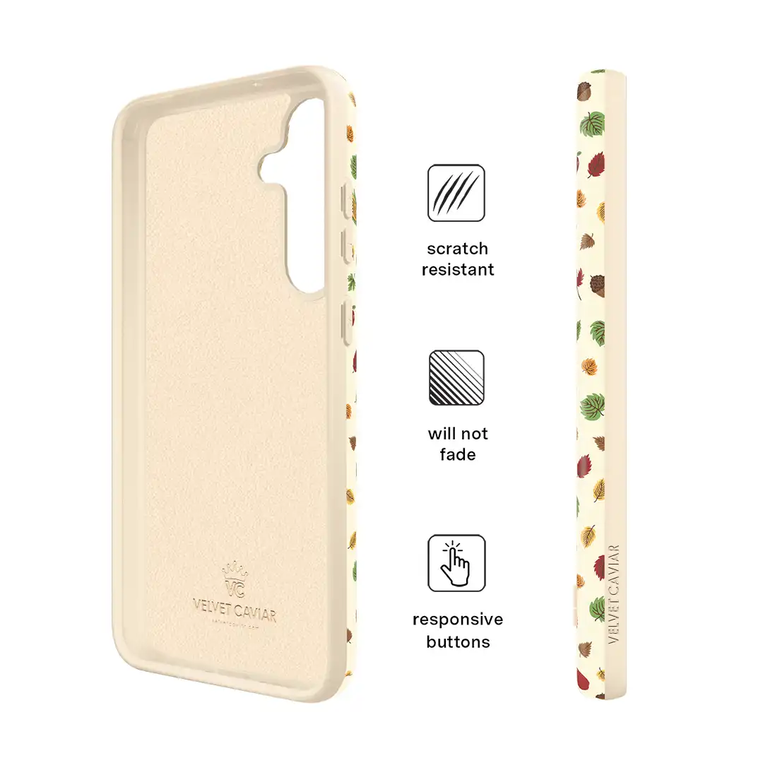 Snoopy Autumn Leaves Samsung Case