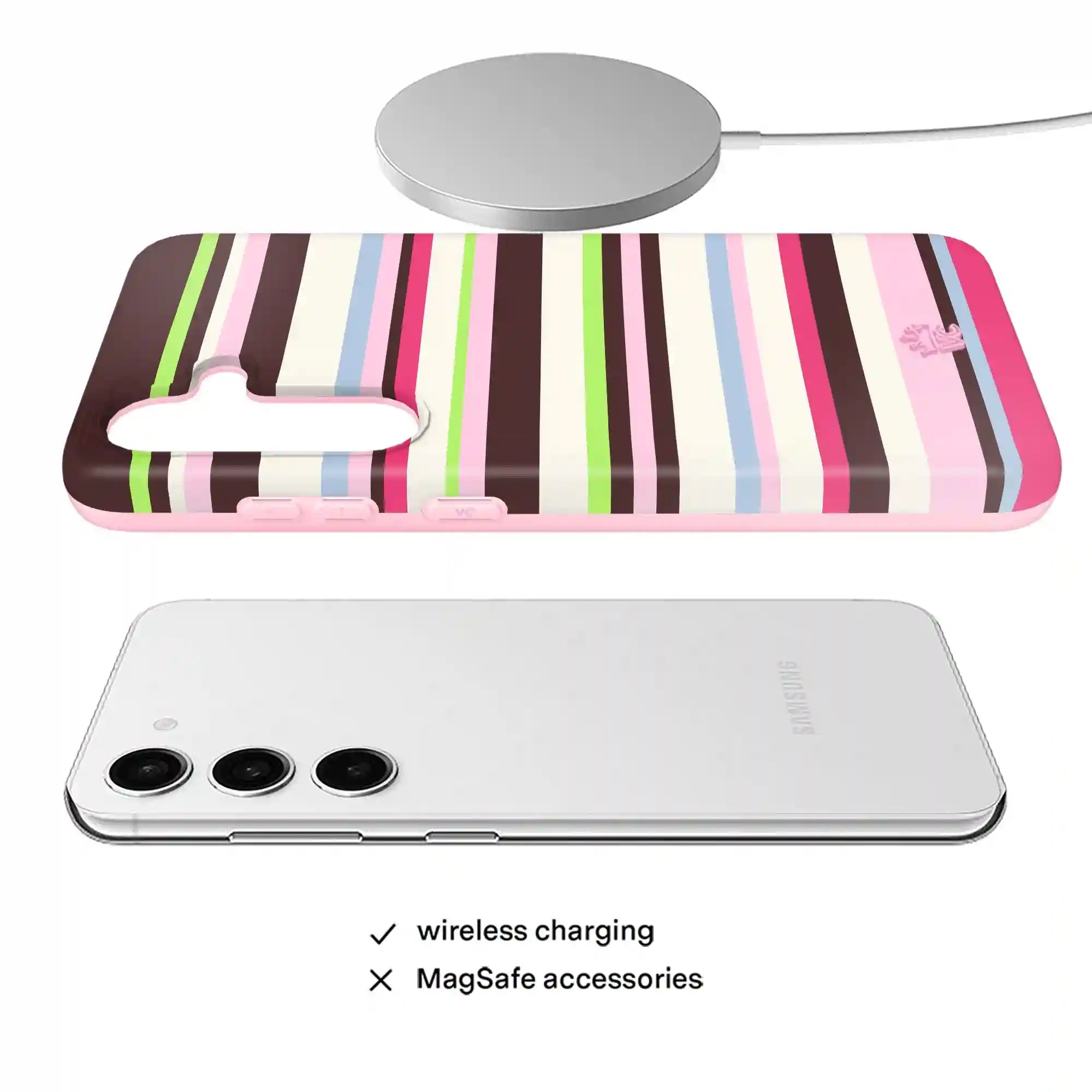 Sweet Treat Stripes Samsung Case