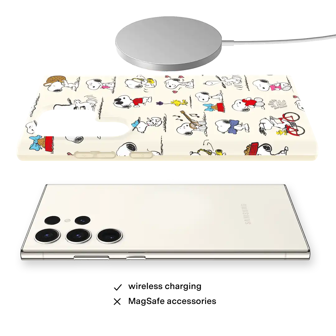 Snoopy Moods Samsung Case