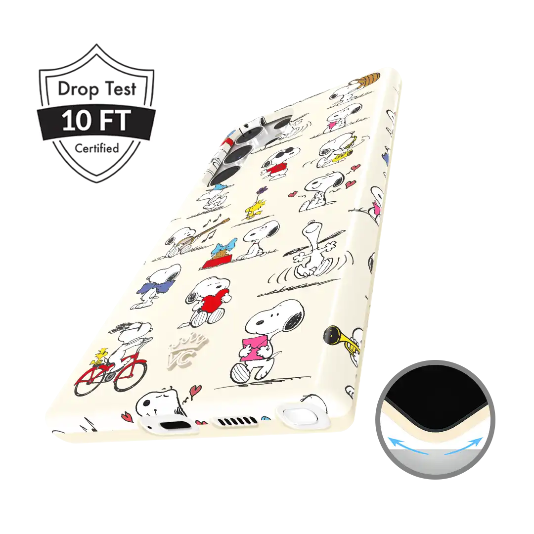 Snoopy Moods Samsung Case