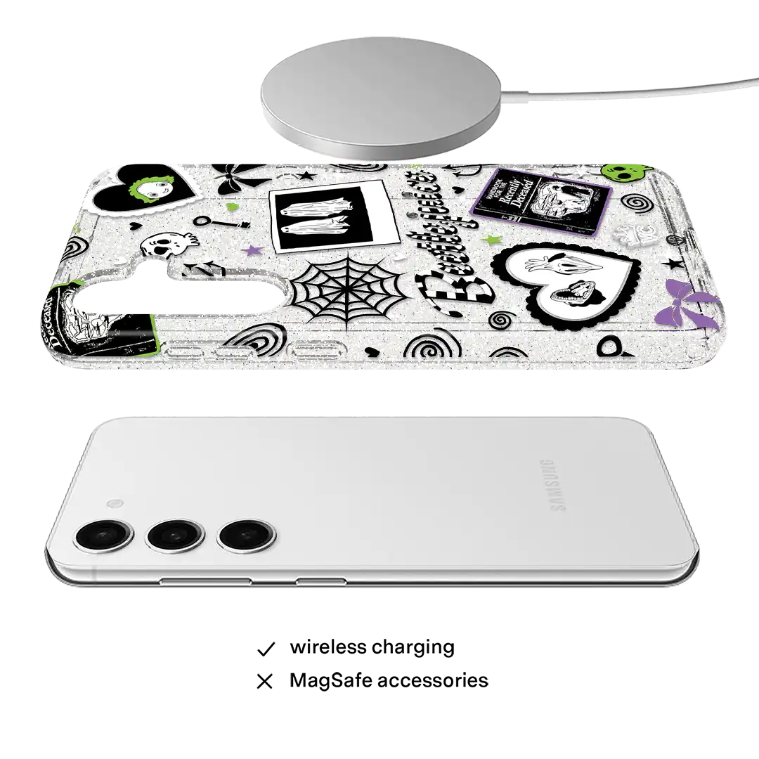 Beetlejuice Ghost with the Most Samsung Case