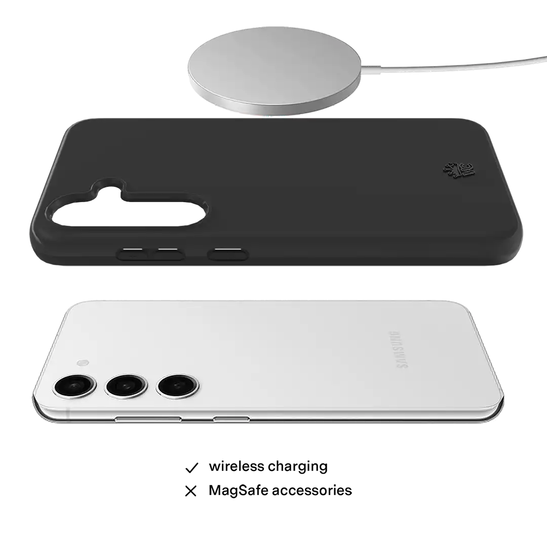 Just Black Samsung Case