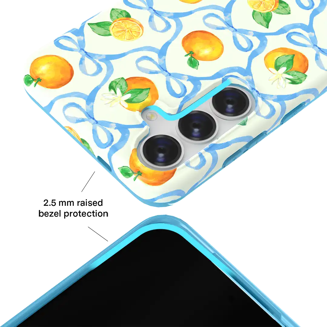 Orange Blossom Samsung Case