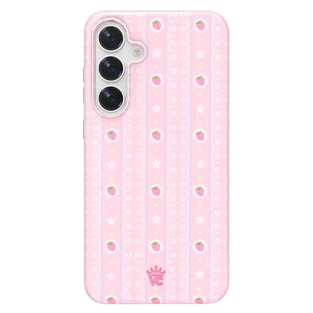 Strawberry Macaron Samsung Case