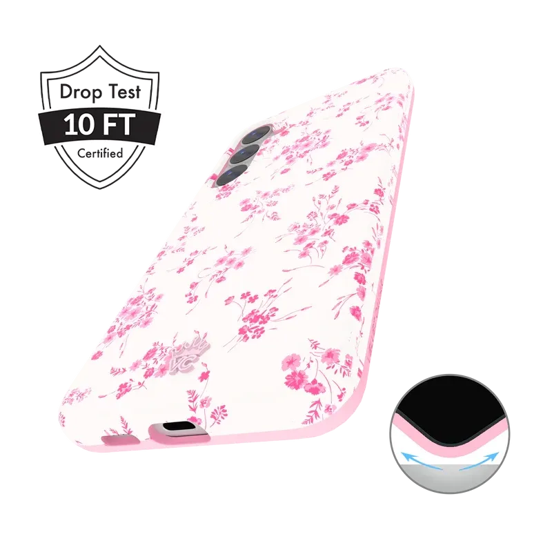 French Rose Floral Samsung Case