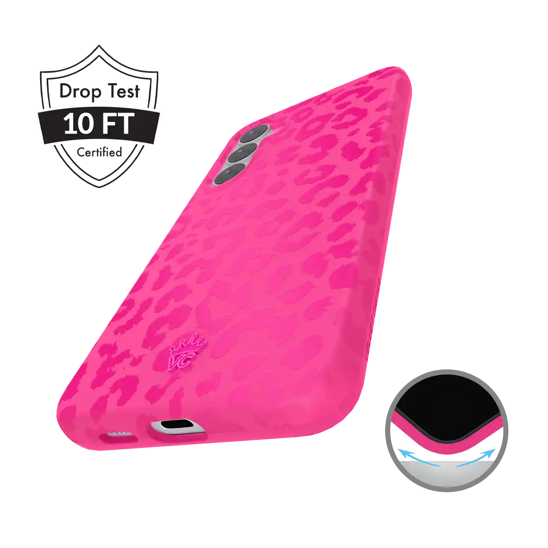 Even Hotter Pink Leopard Samsung Case