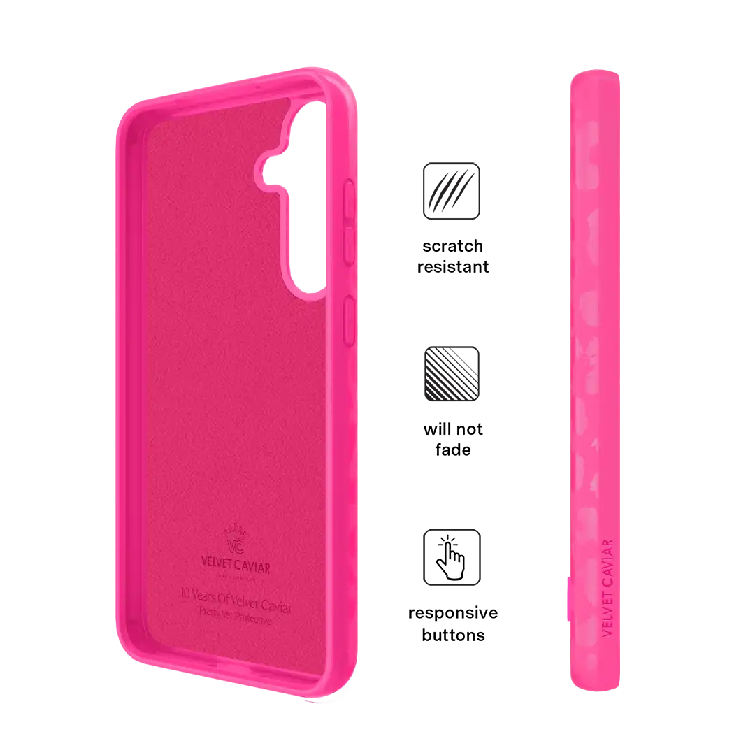 Even Hotter Pink Leopard Samsung Case