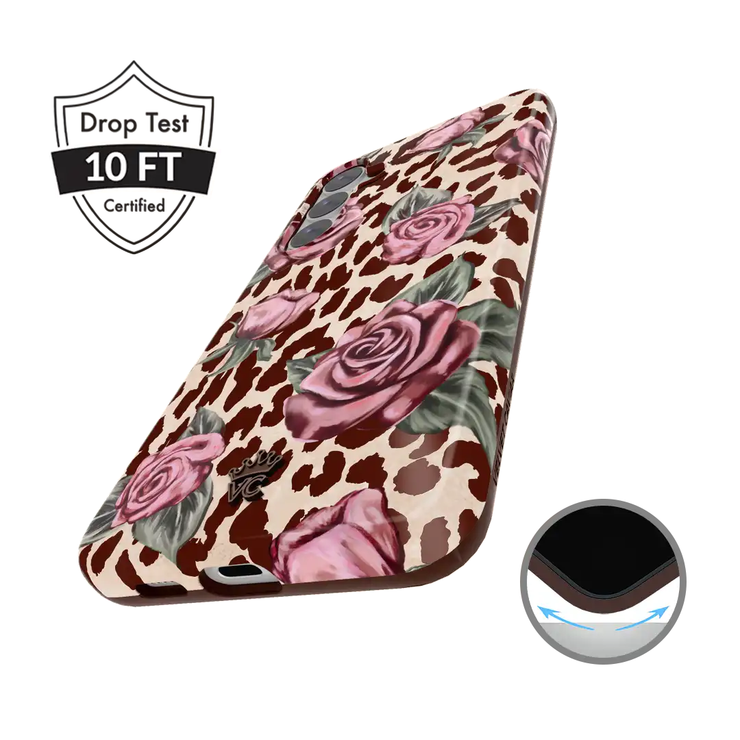 Rosy Leopard Samsung Case