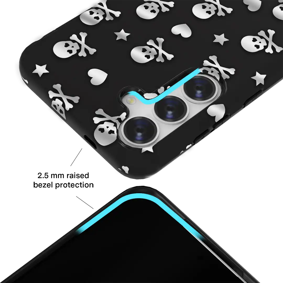 Chrome Skulls Samsung Case