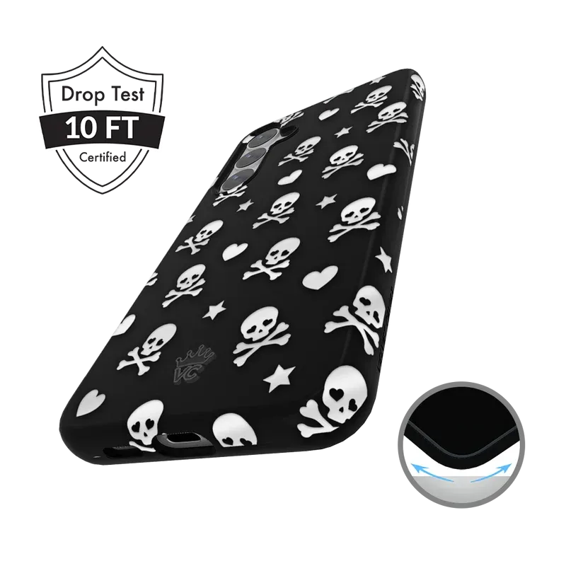 Chrome Skulls Samsung Case