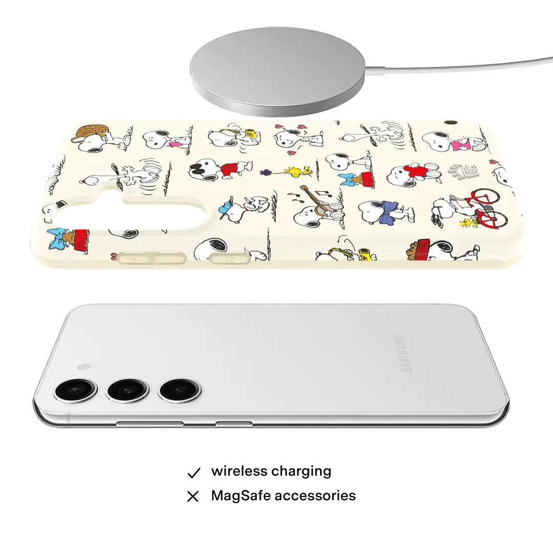 Snoopy Moods Samsung Case