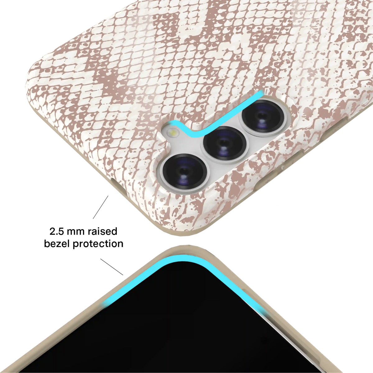 Nude Python Samsung Case