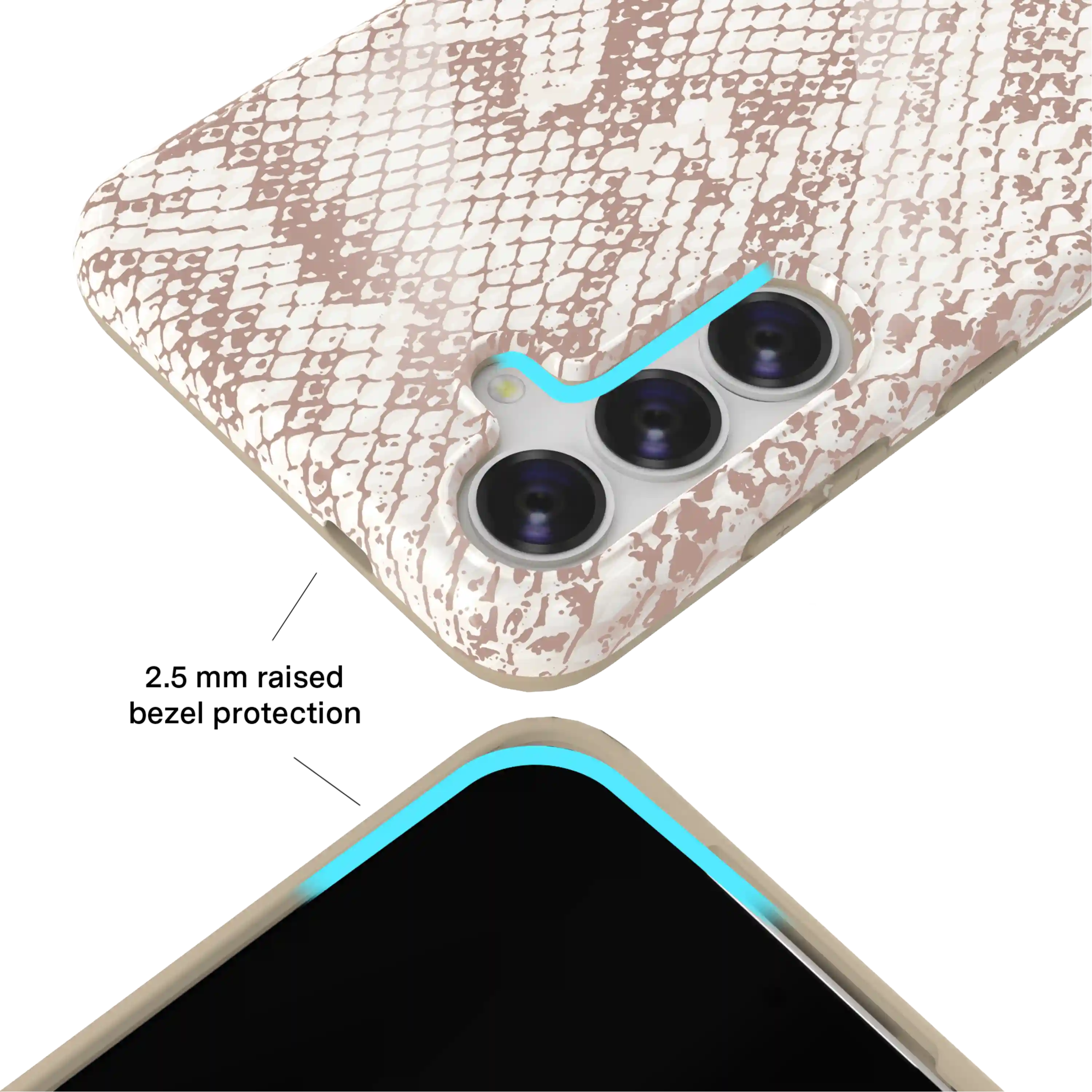 Nude Python Samsung Case