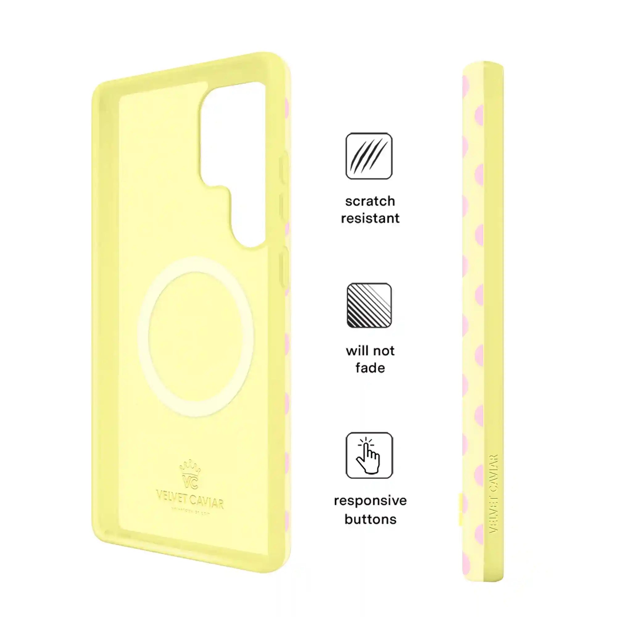 Buttercream Polka Dot Samsung Case