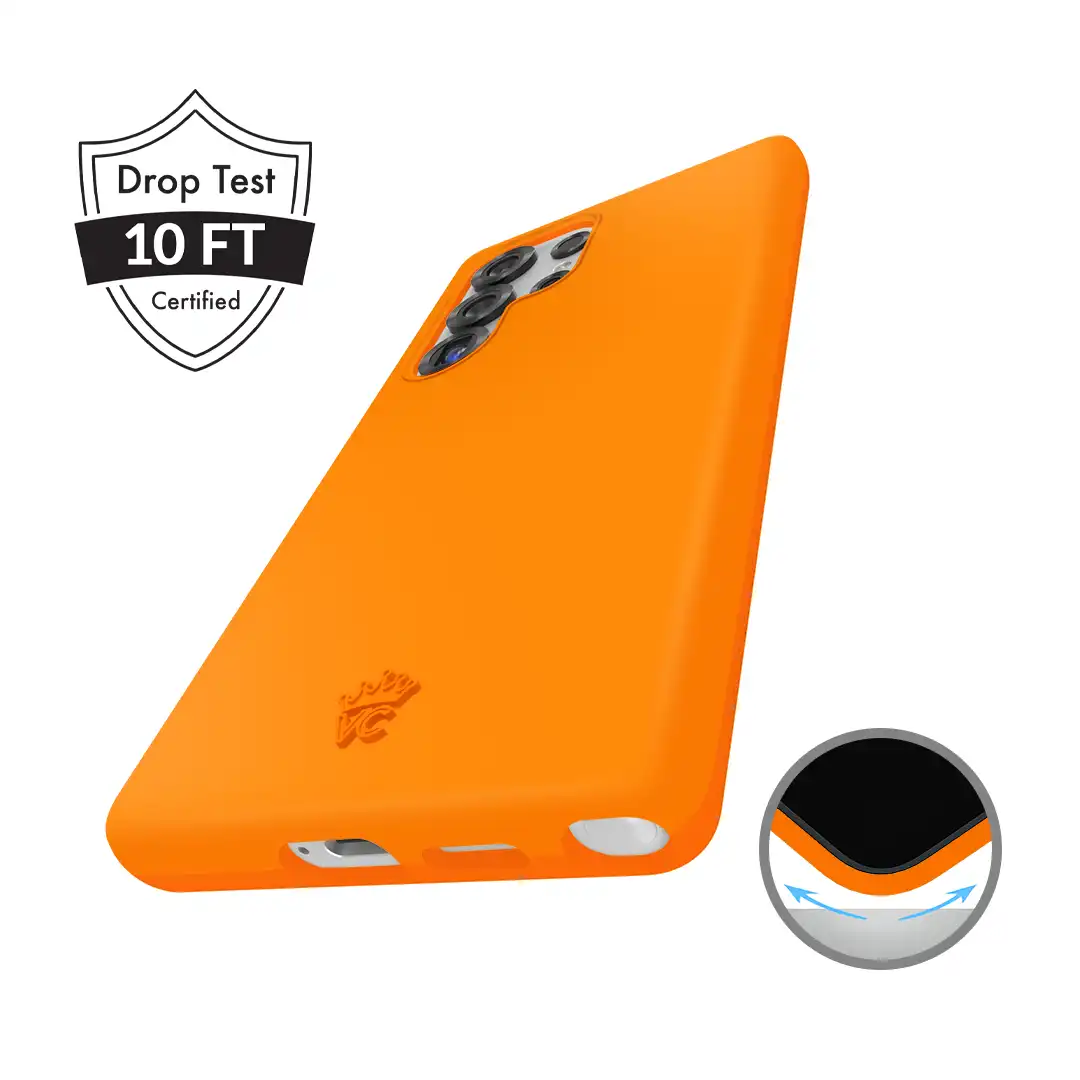 Pumpkin Spice Orange Samsung Case