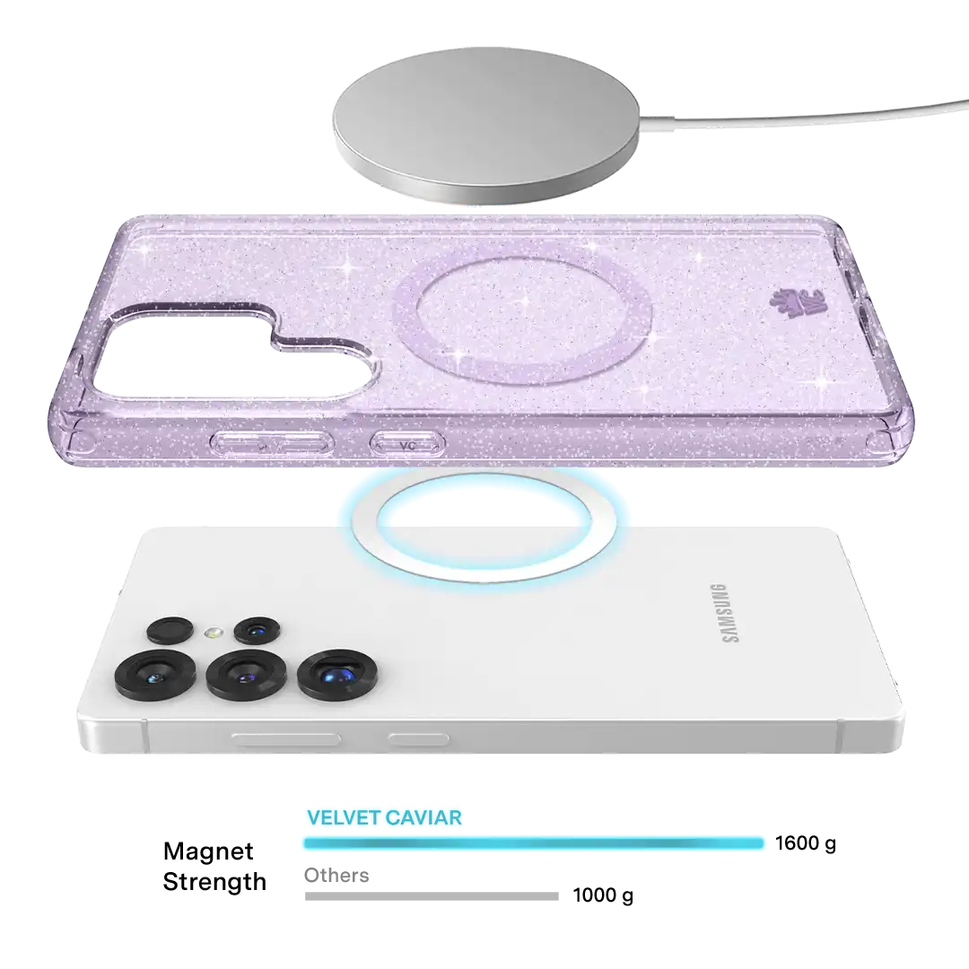 Lilac Stardust Samsung Case