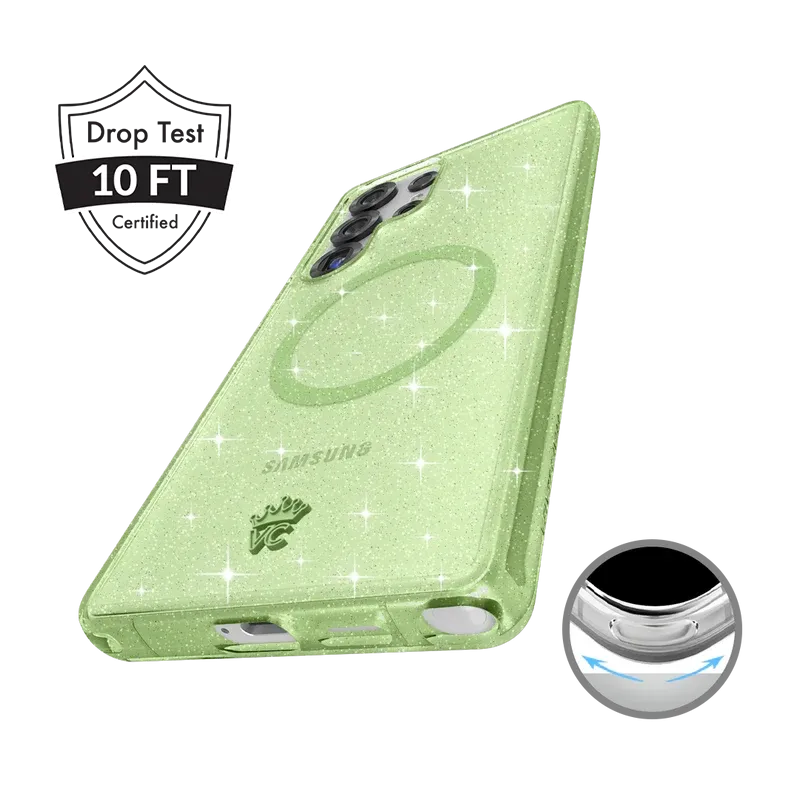 Lime Stardust Samsung Case