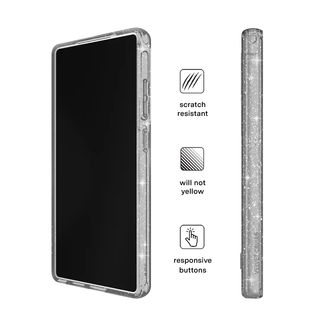 Grey Stardust Samsung Case