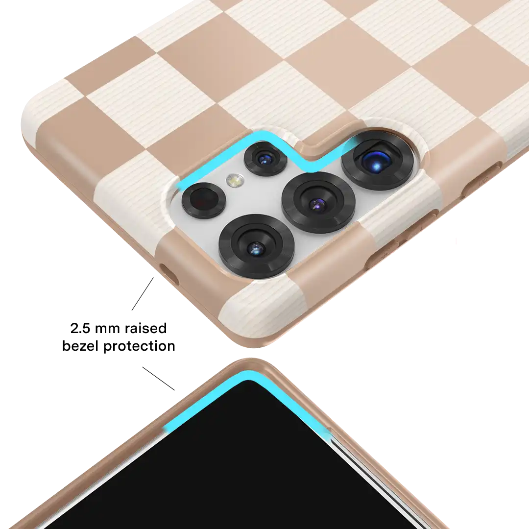 Nude Vibe Checker Samsung Case
