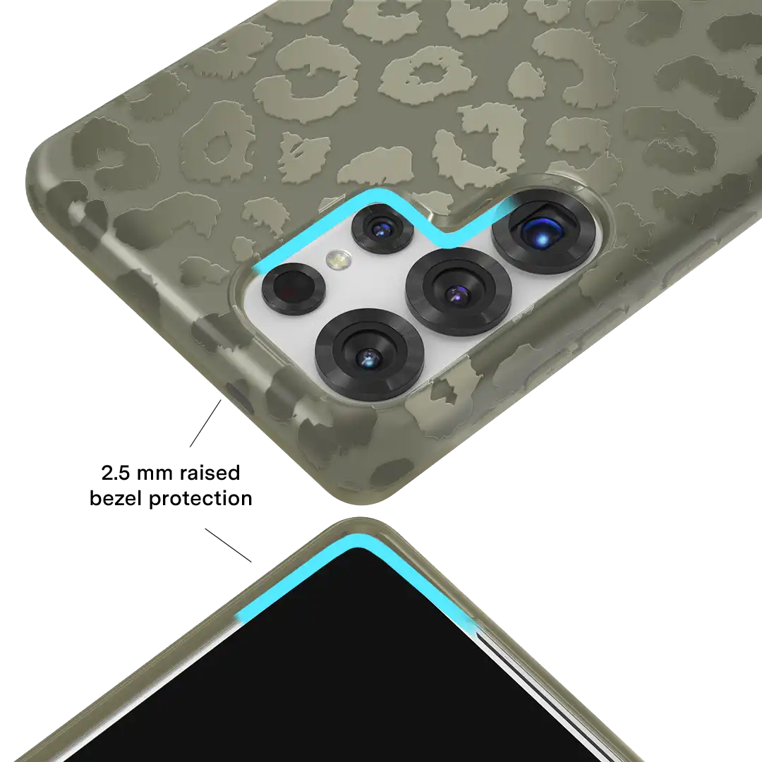 Olive Leopard Samsung Case