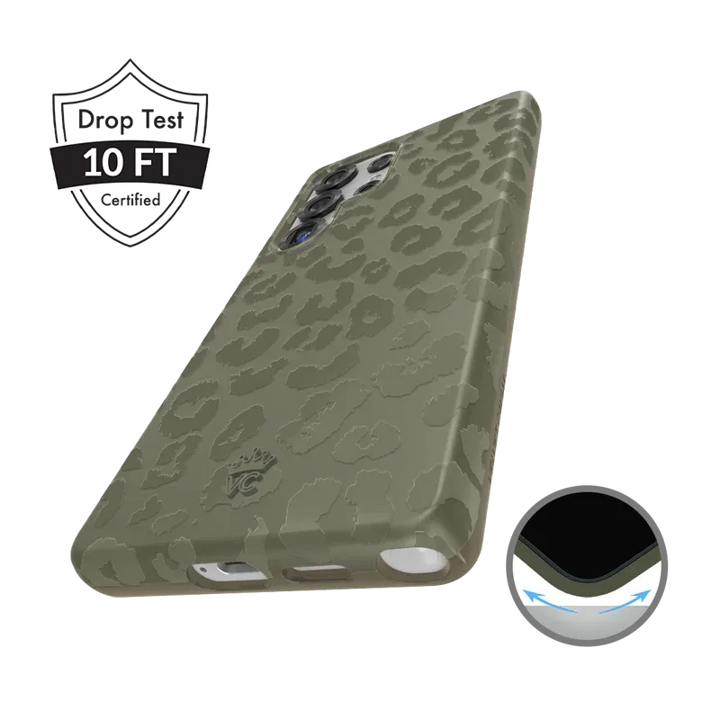 Olive Leopard Samsung Case