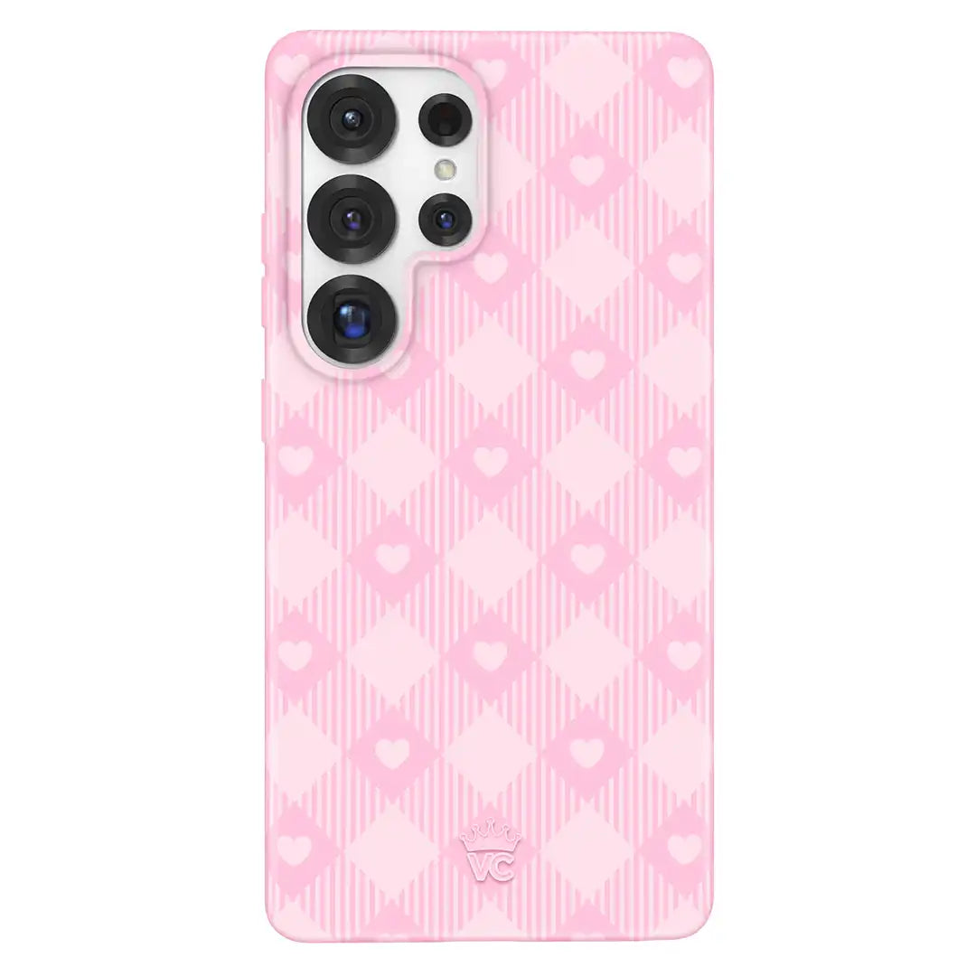 Dolly Pink Gingham Samsung Case