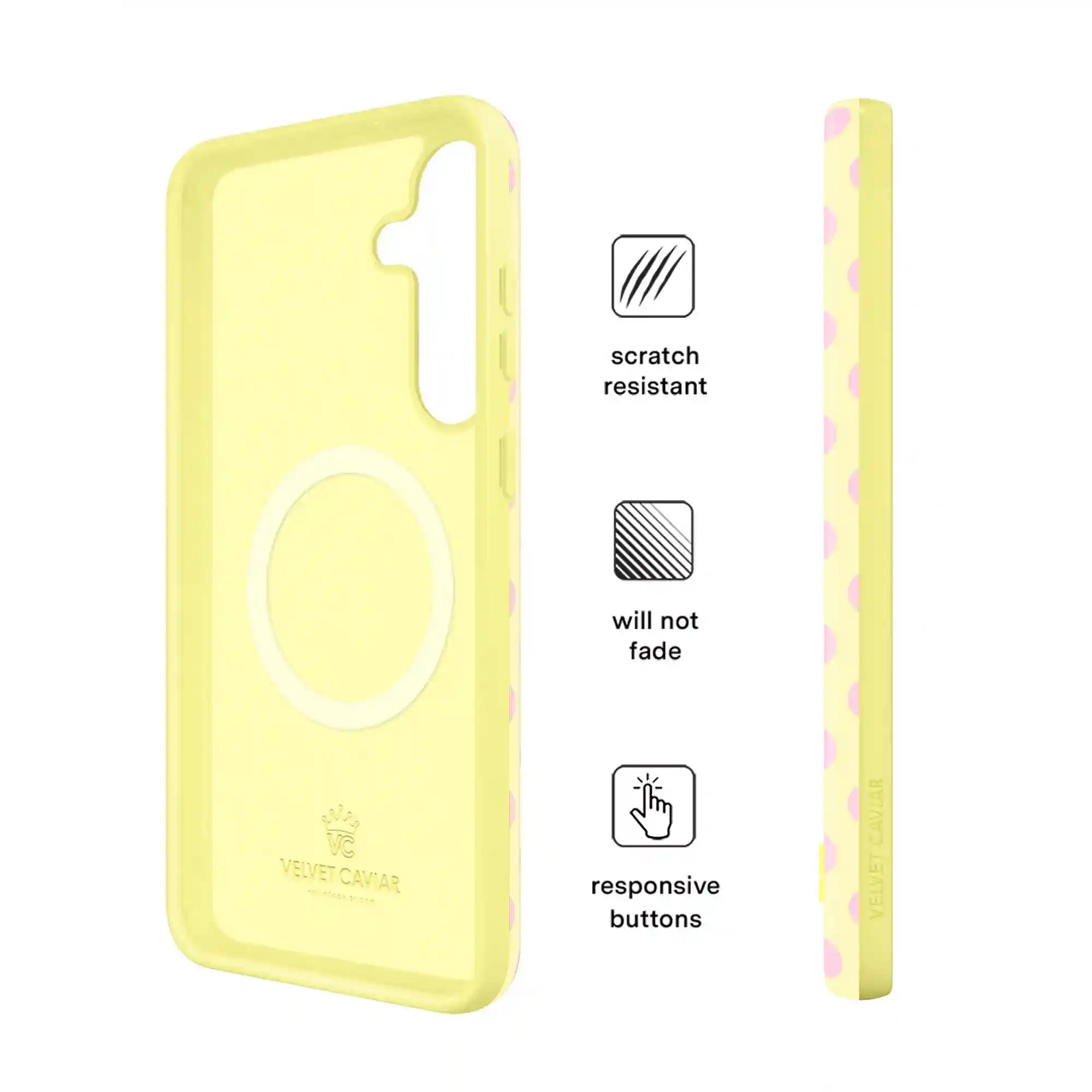 Buttercream Polka Dot Samsung Case