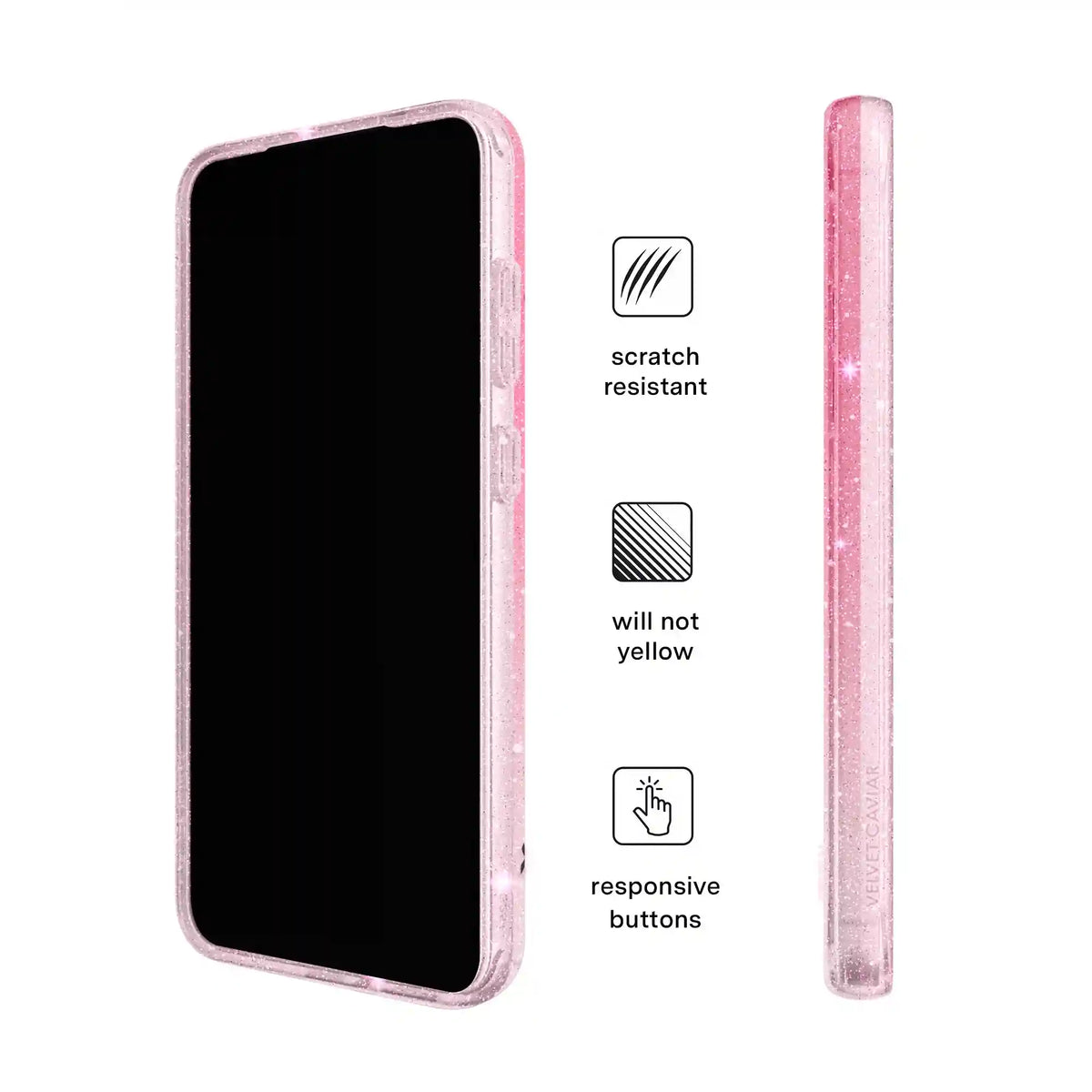 Lucky Kittens Glitter Samsung Case