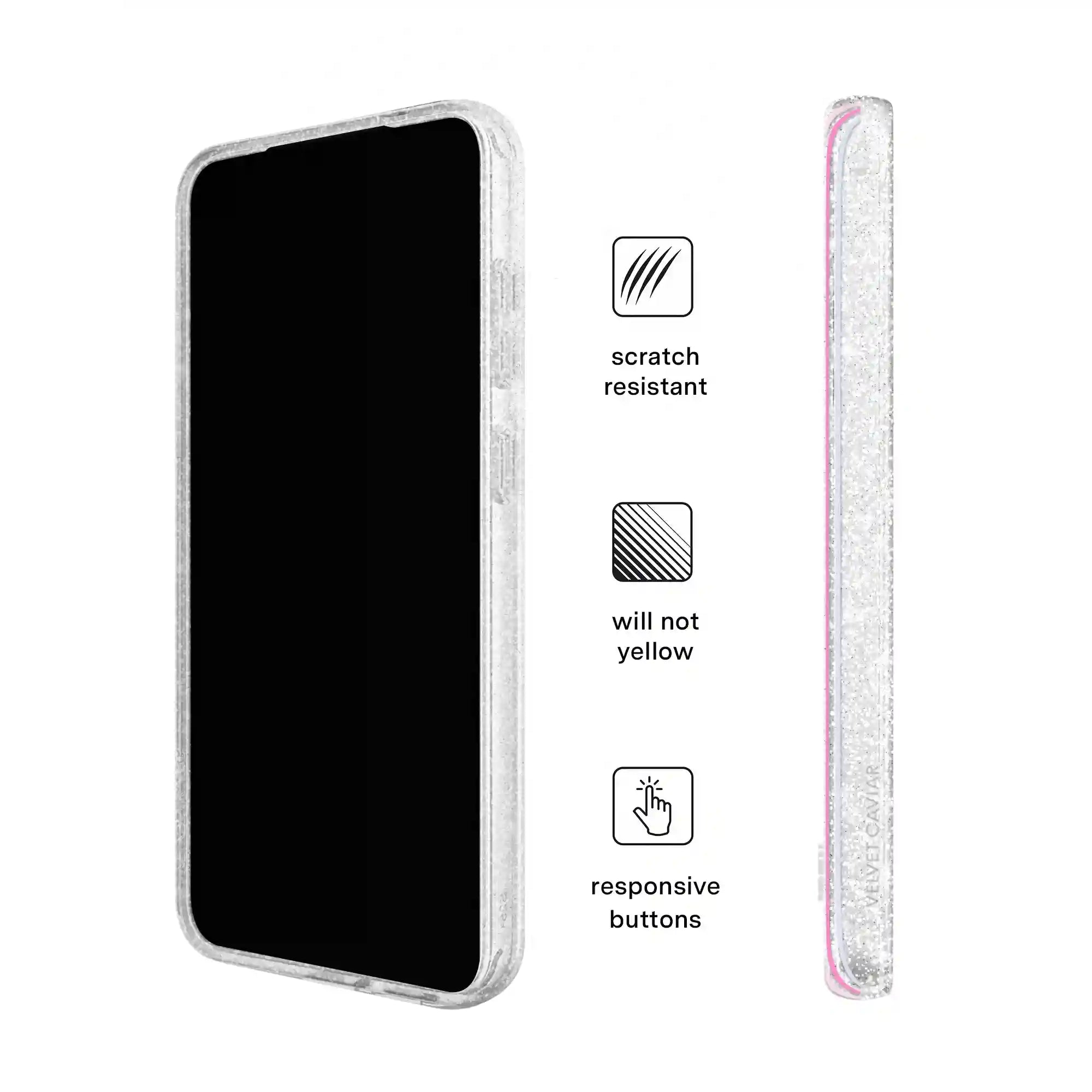 Sunkissed Stripes Glitter Samsung Case