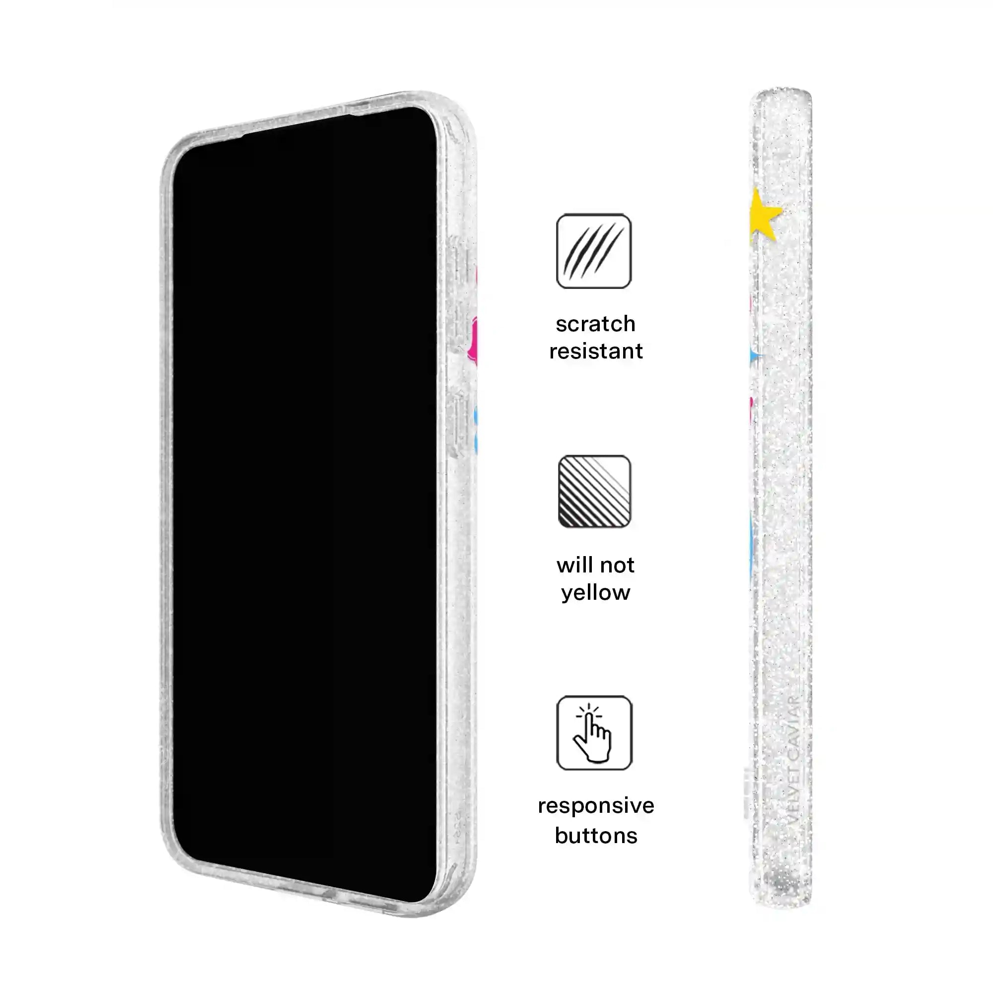 Supergirl Krypto Glitter Samsung Case