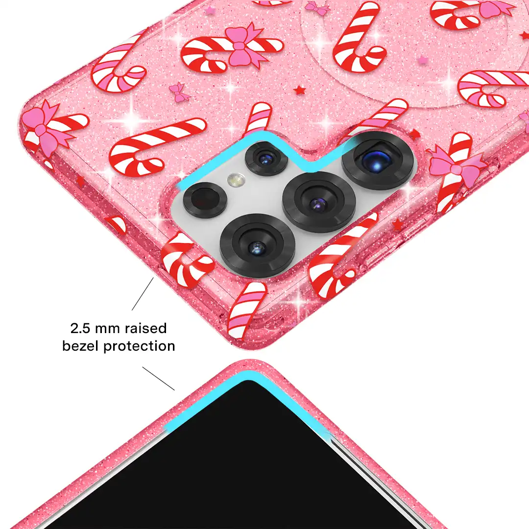 Pink Peppermint Princess Samsung Case