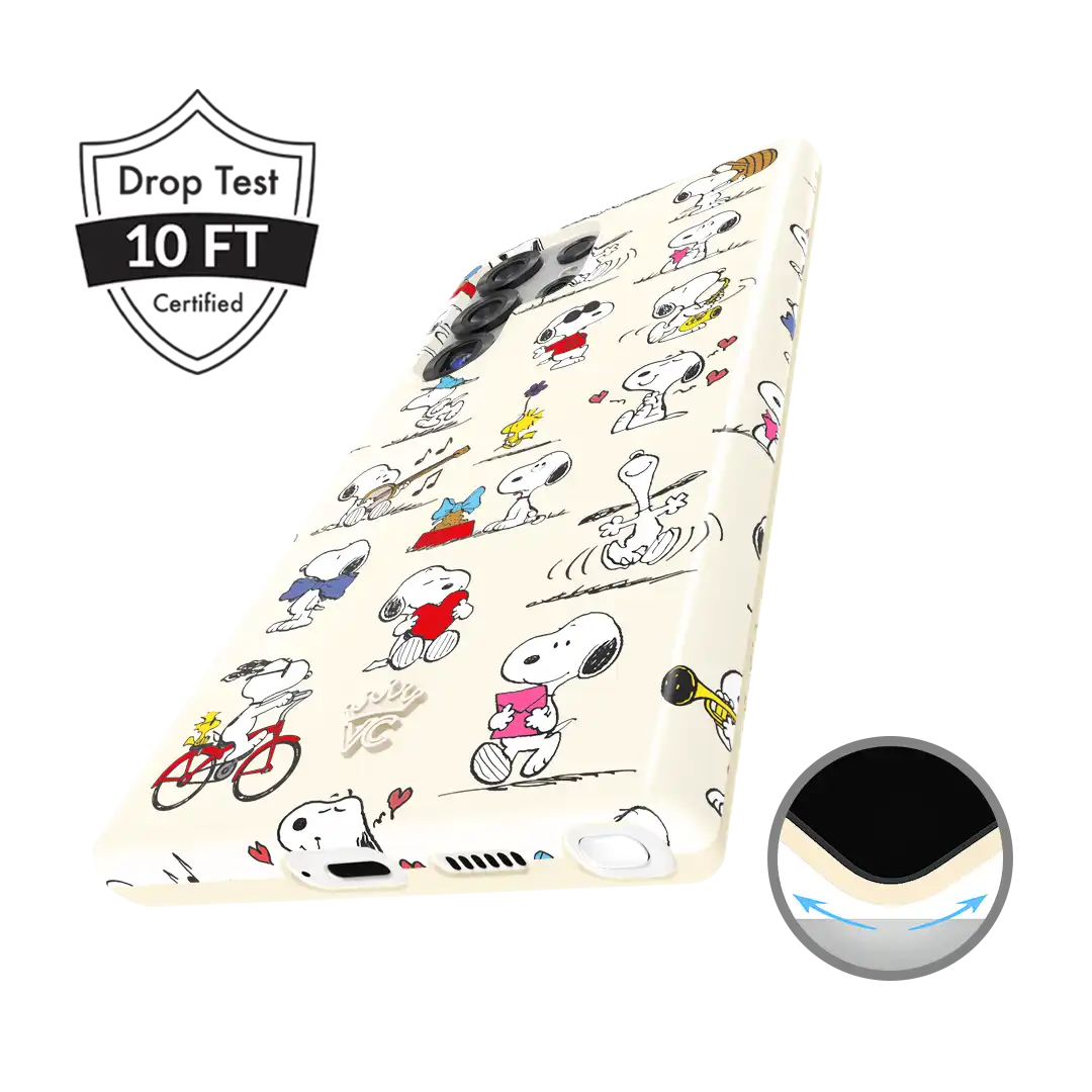 Snoopy Moods Samsung Case