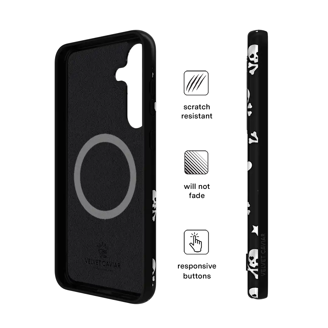Chrome Skulls Samsung Case
