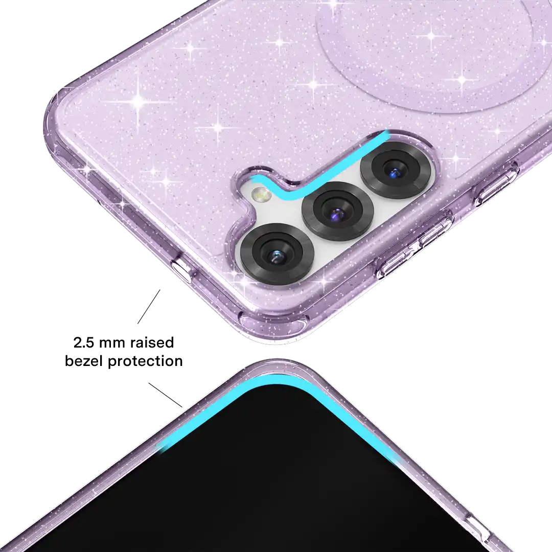 Lilac Stardust Samsung Case