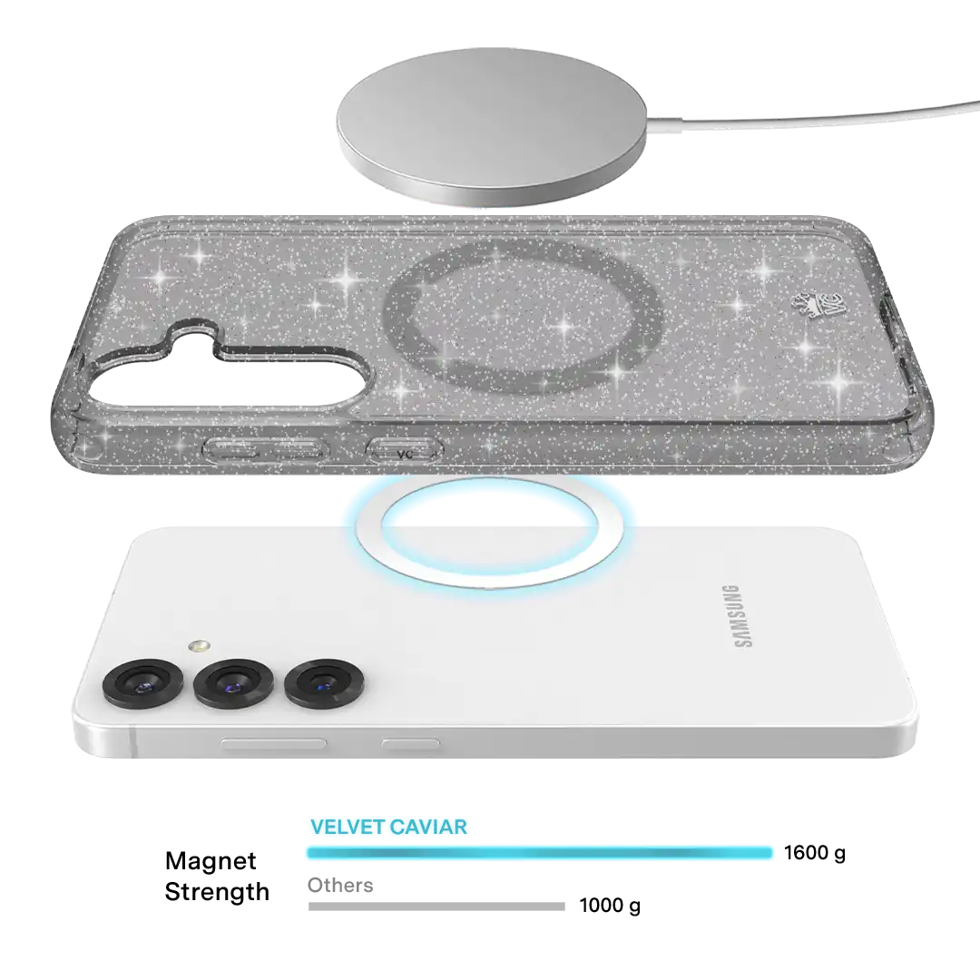 Grey Stardust Samsung Case
